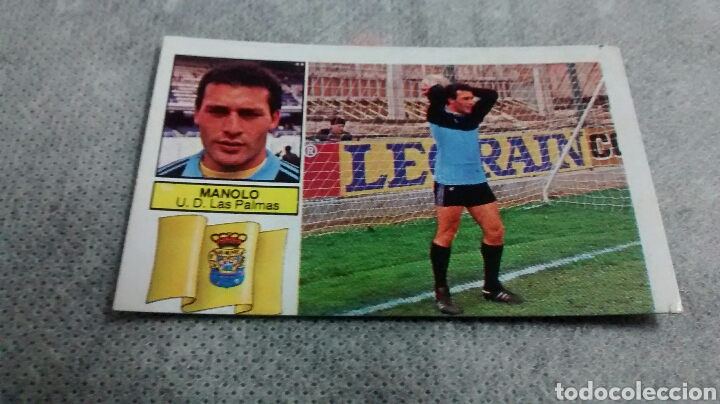 Cromos de f&uacute;tbol: 82 83 ESTE MANOLO - Foto 1