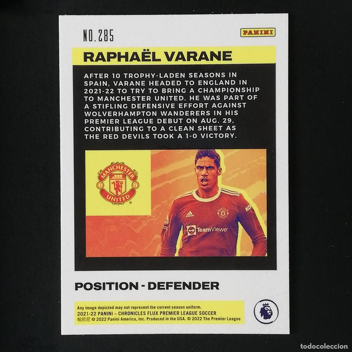 285 raphael varane - manchester united flux 20 - Buy Collectible