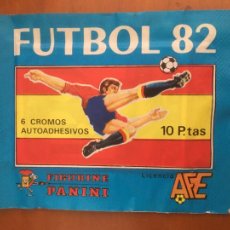 Cromos de Fútbol: FUTBOL 82 PANINI SOBRE DE CROMOS SIN ABRIR CERRADO