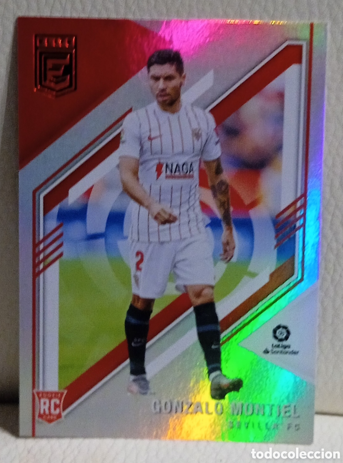 Cromos de f&uacute;tbol: 196 MONTIEL - Foto 1