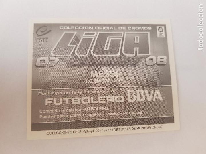 Cromos de f&uacute;tbol: MESSI - Foto 2