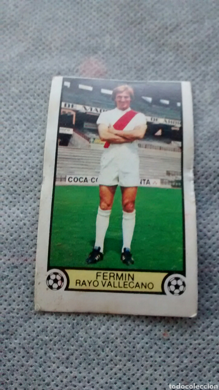 Cromos de f&uacute;tbol: FERMIN EDICIONES ESTE 79 80 RAYO - Foto 1
