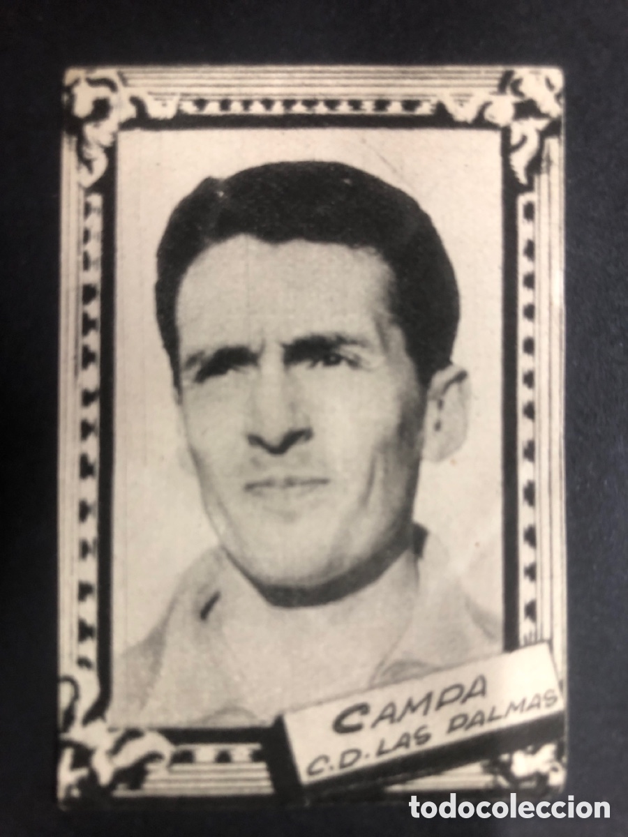 Football Stickers: CROMO FUTBOL SIN PEGAR CAMPA CD LAS PALMAS LIGA 1959 EDITORIAL FHER