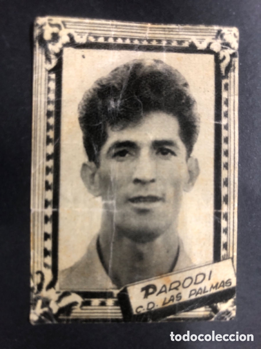 Football Stickers: CROMO FUTBOL SIN PEGAR PARODI CD LAS PALMAS LIGA 1959 EDITORIAL FHER