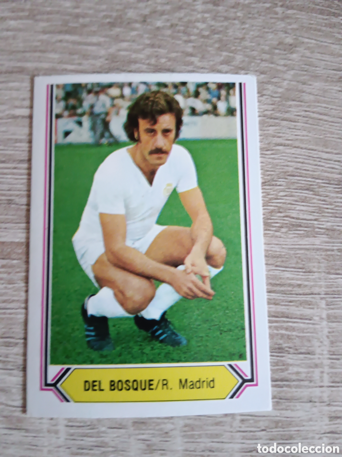 Cromos de f&uacute;tbol: Del Bosque Real Madrid liga 1980 1981 80 81 ediciones este