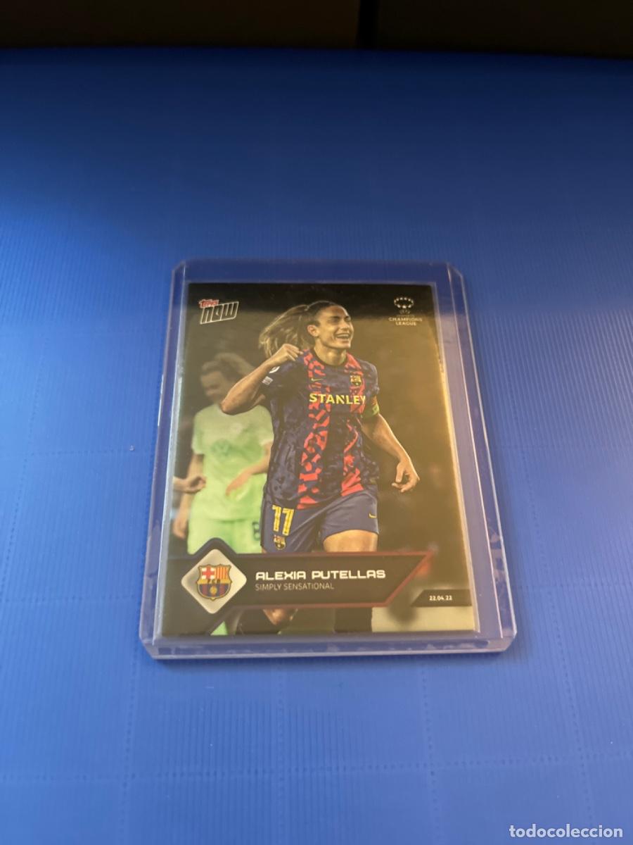 Fu&szlig;ball-Sticker: Cromo de futbol Alexia Putellas