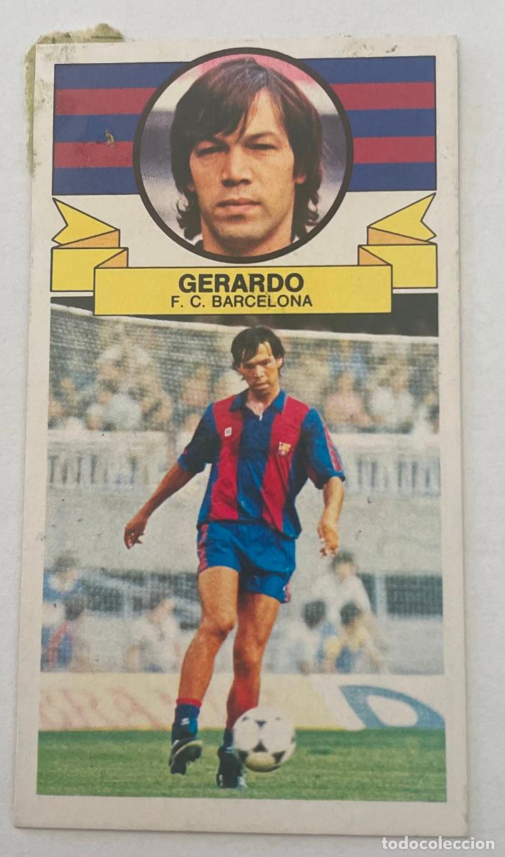 Cartes &agrave; collectionner de Football: GERARDO ESTE 1985-1986 despegado