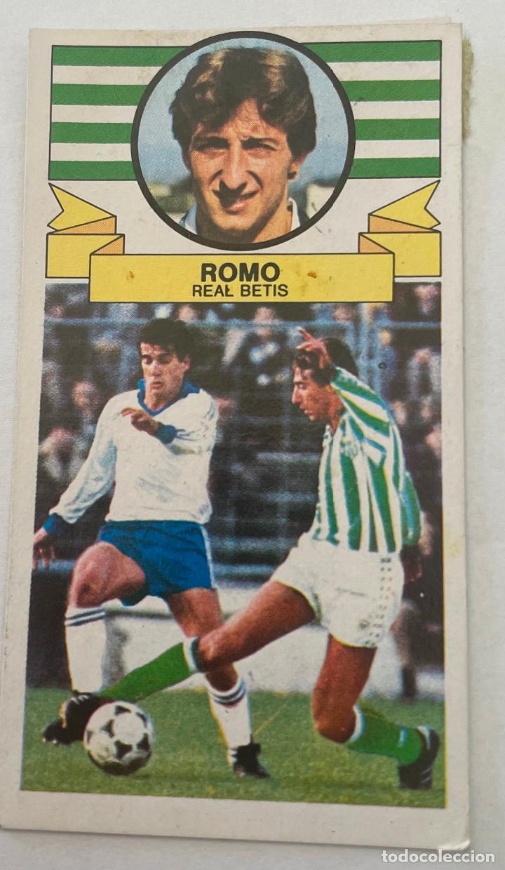 Cartes &agrave; collectionner de Football: ROMO ESTE 1985-1986 85-86 COLOCA Despegado