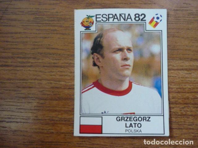 Cromos de f&uacute;tbol: CROMO ALBUM ESPA&Ntilde;A 82 PANINI N&ordm; 67 GRZEGORZ LATO (POLONIA) - RECORTADO - MUNDIAL FUTBOL 1982