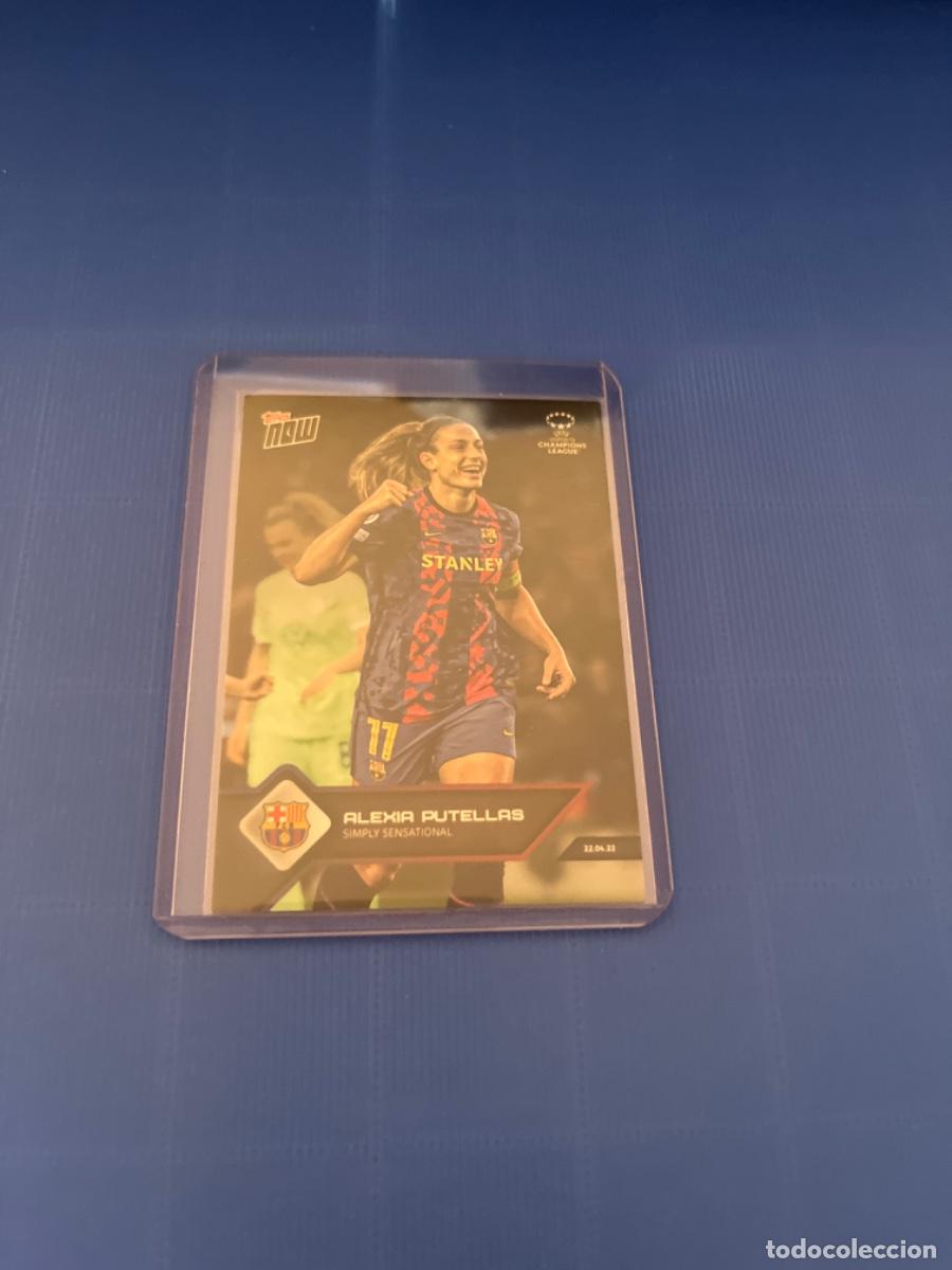 Fu&szlig;ball-Sticker: Cromo de futbol Alexia Putellas