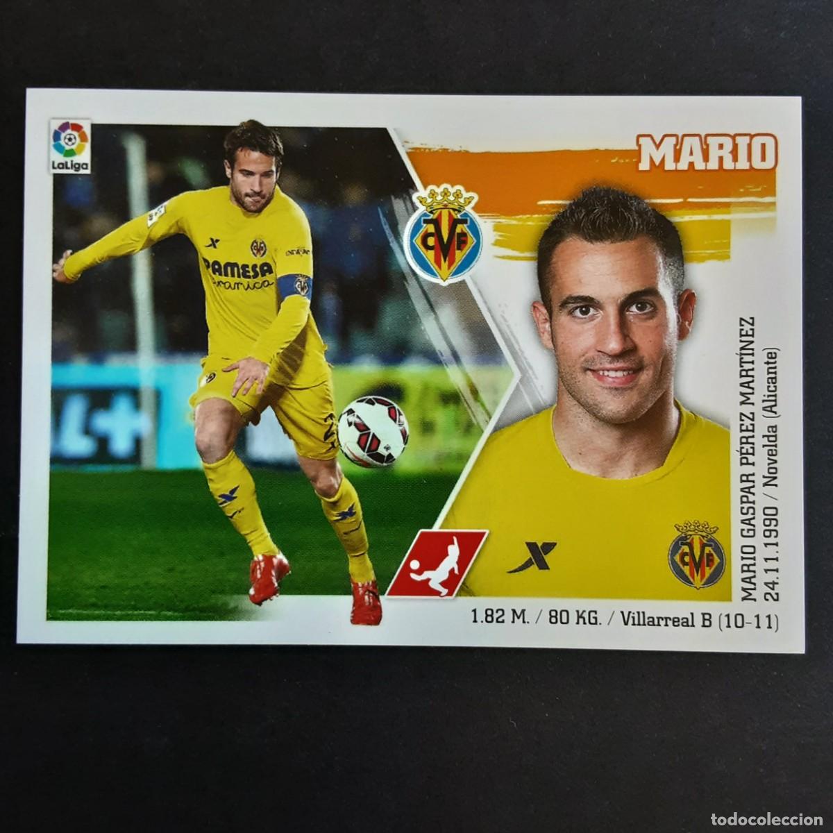 Cartes &agrave; collectionner de Football: CROMO LIGA 2015 2016 15 16 COLECCIONES ESTE PANINI N&ordm;5 MARIO-VILLARREAL NUNCA PEGADO
