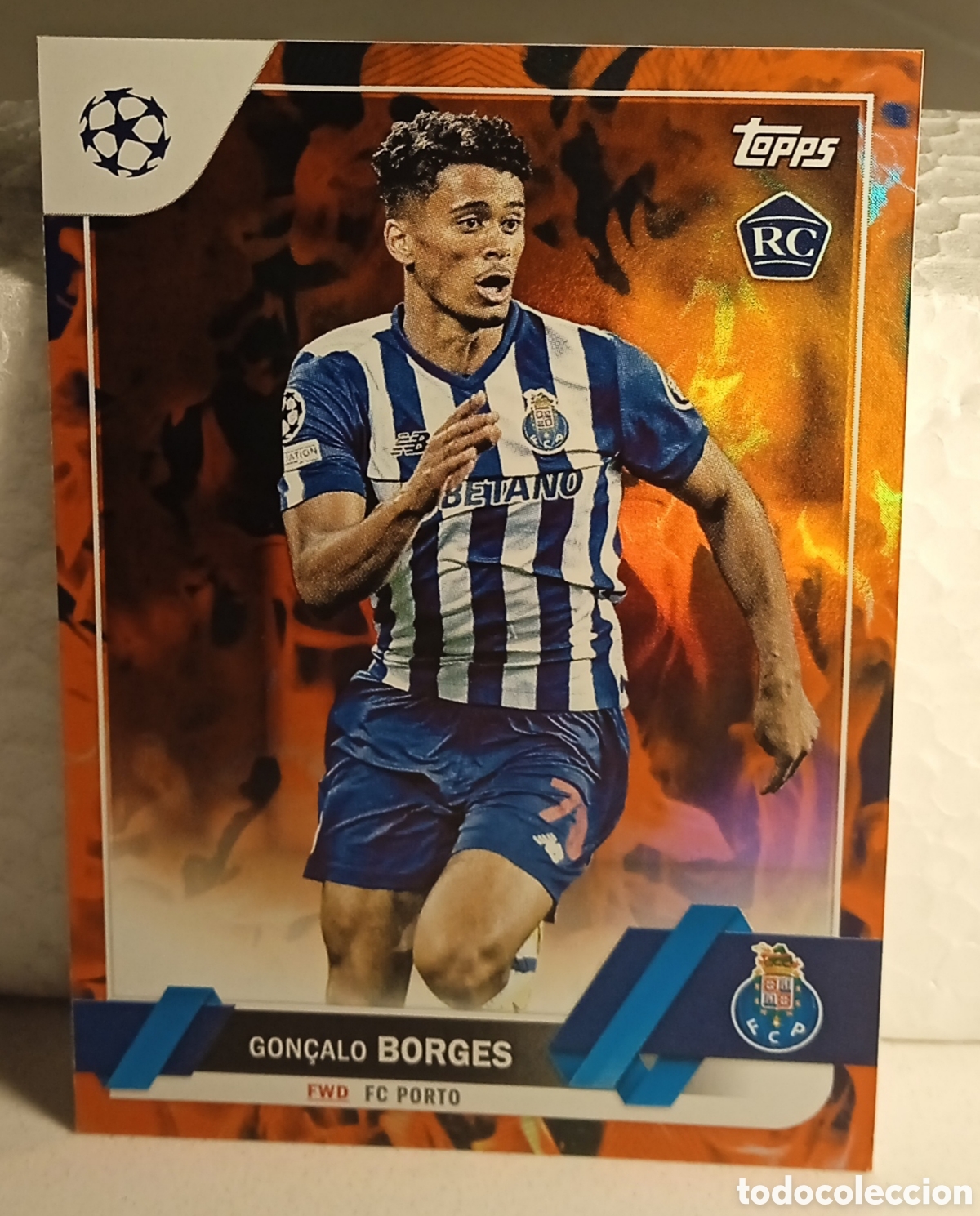 Cromos de f&uacute;tbol: UCL INFERNO BORGES RC - Foto 1