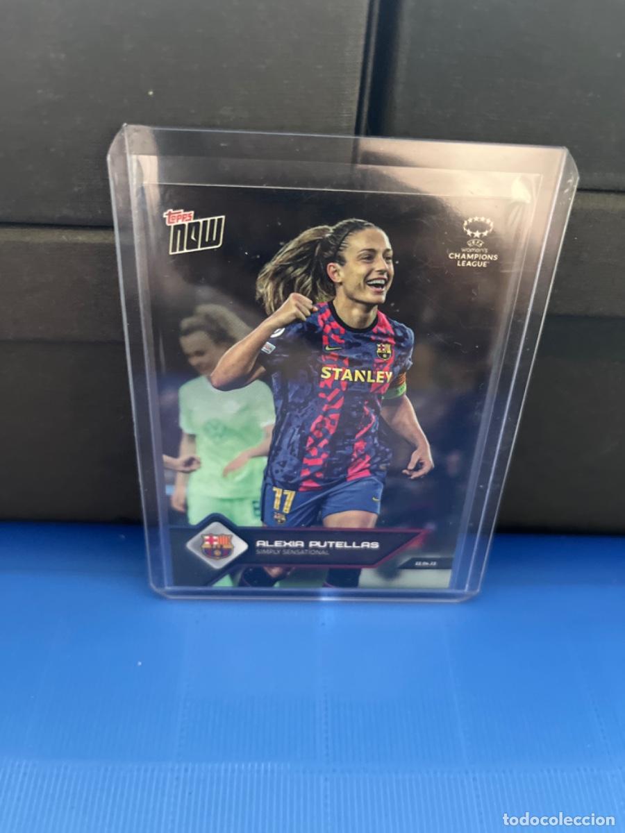 Fu&szlig;ball-Sticker: Cromo de futbol Alexia Putellas