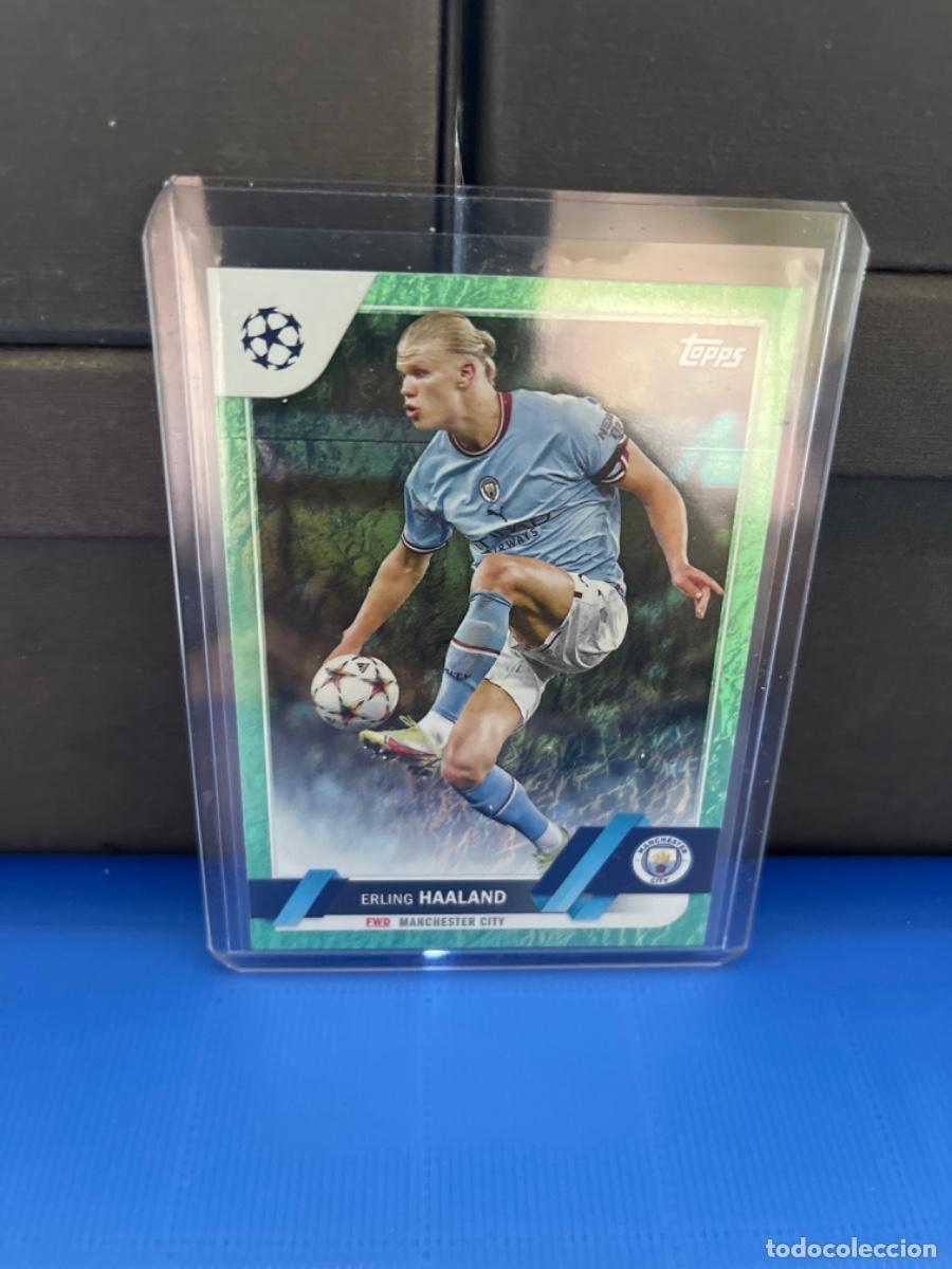 Cromos de f&uacute;tbol: Cromo de futbol Erling Haaland