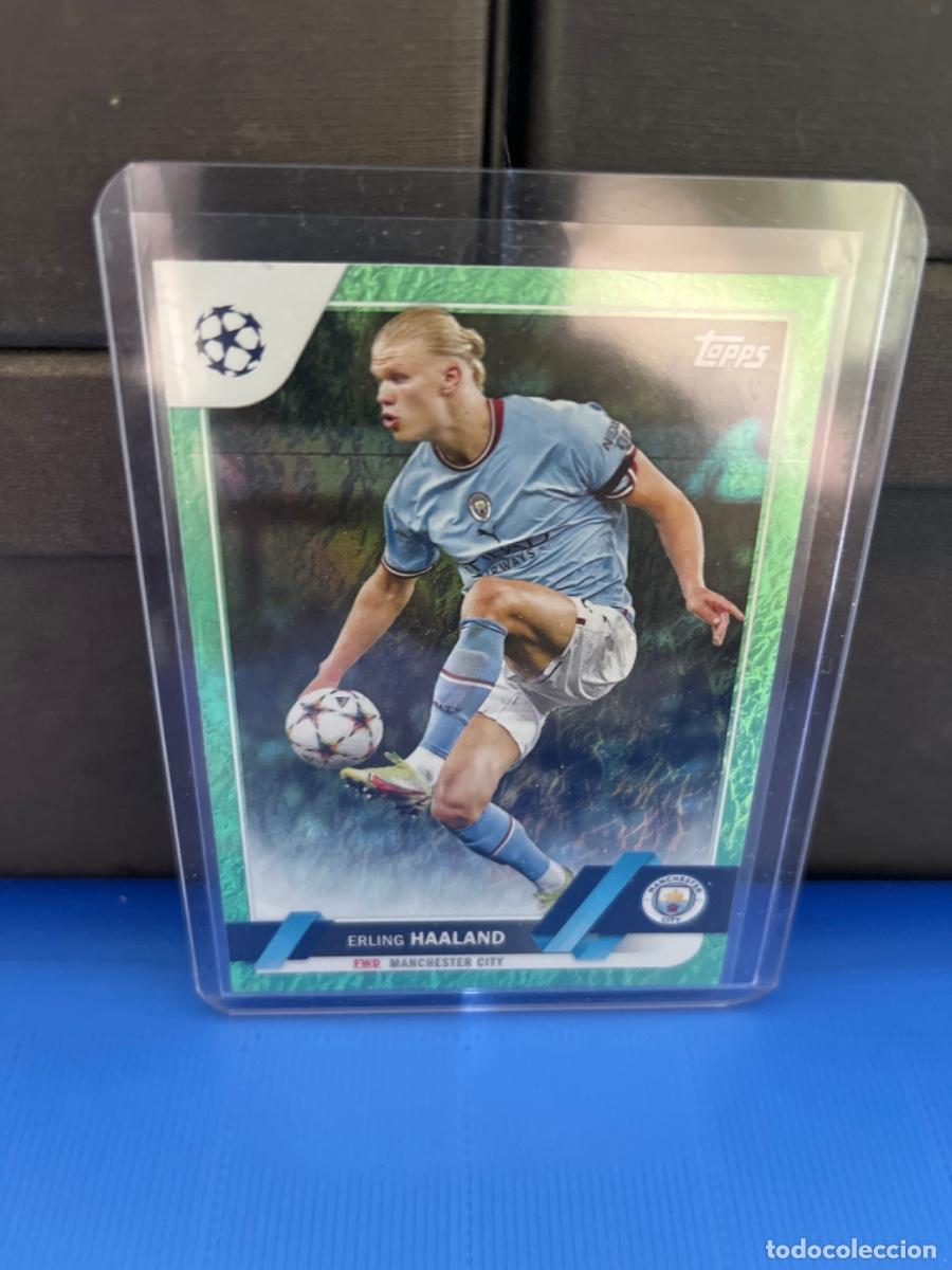 Cromos de f&uacute;tbol: Cromo de futbol Erling Haaland