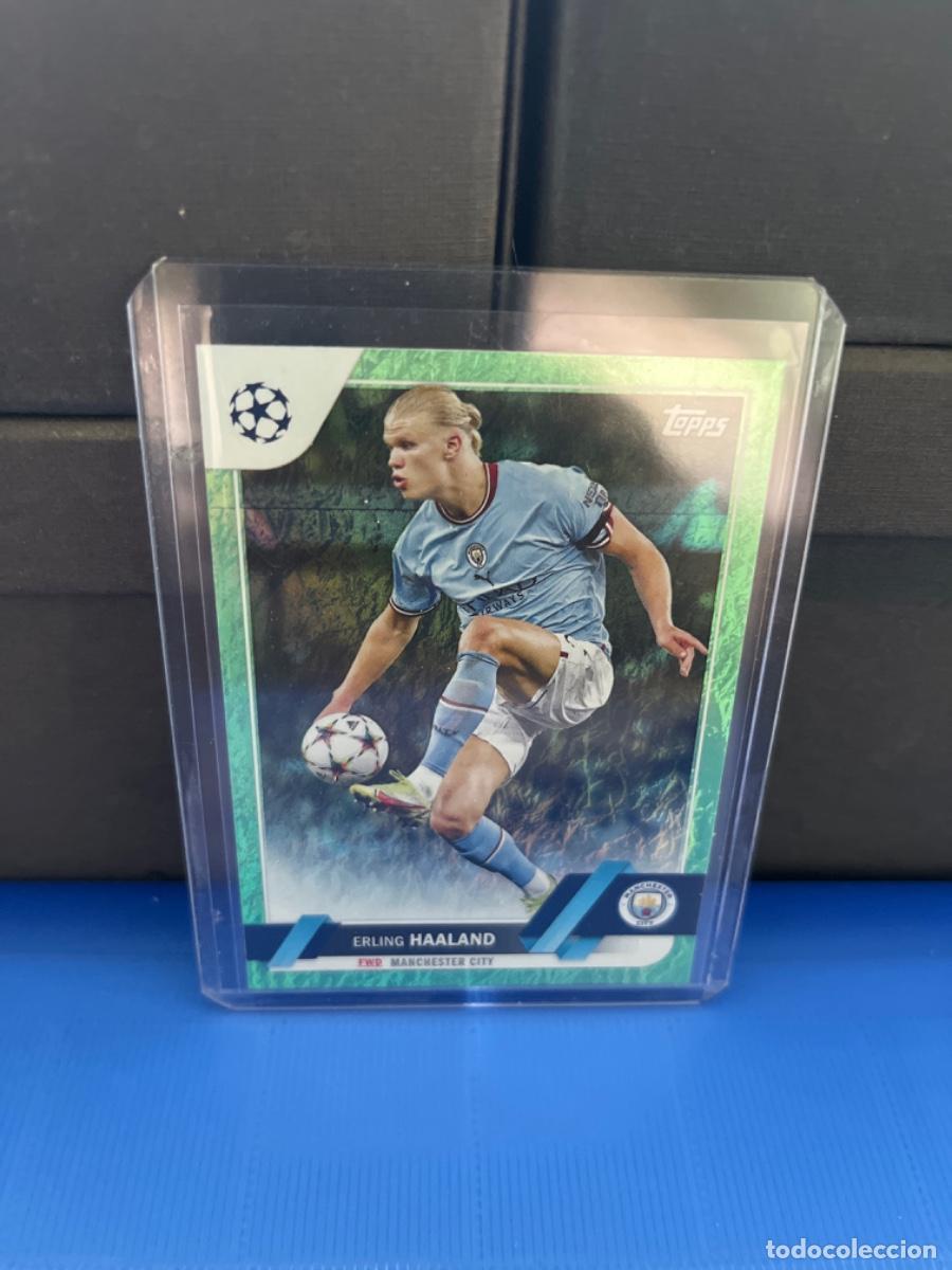 Cromos de f&uacute;tbol: Cromo de futbol Erling Haaland