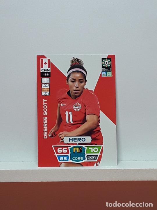 Cromos de F&uacute;tbol: MUNDIAL ADRENALYN AU NZ FEMENINO 2023 WOMEN'S WORLD ALBUM PANINI LIGA N 33 CANADA DESIREE SCOTT