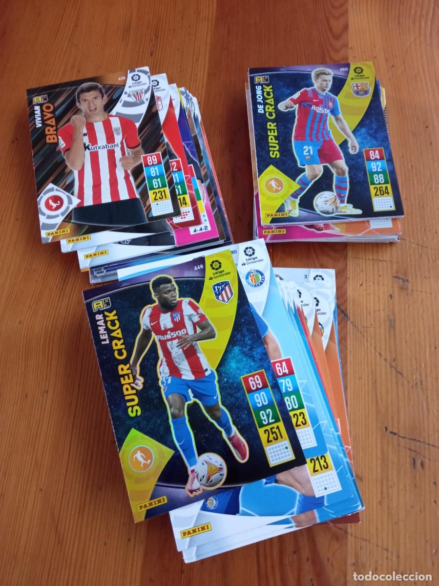 Cromos de f&uacute;tbol: LOTE 106 CROMOS BASICOS ESPECIALES ADRENALYN 2021-22 PANINI XL - trading card game