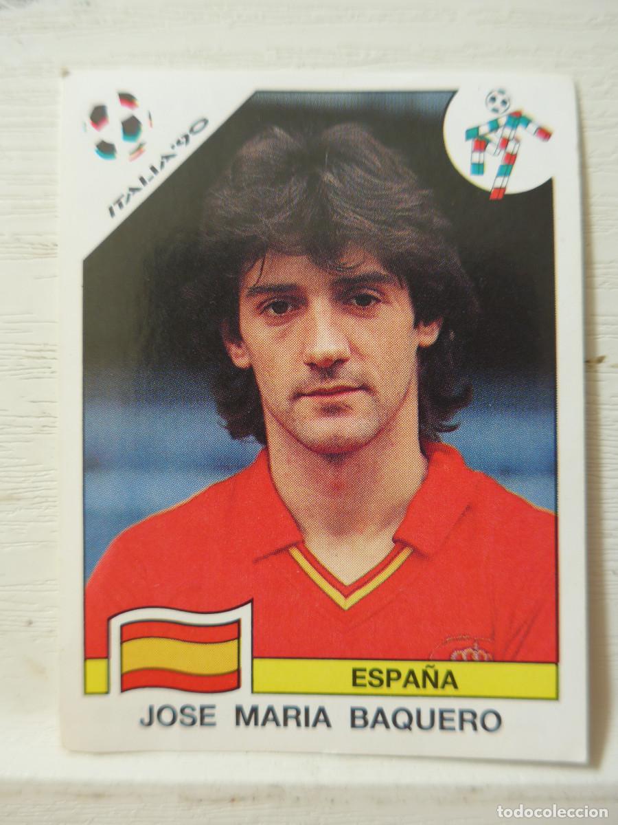 Cromos de f&uacute;tbol: CROMO DE PANINI ITALIA 90 N&ordm; 358 JOSE MARIA BAQUERO
