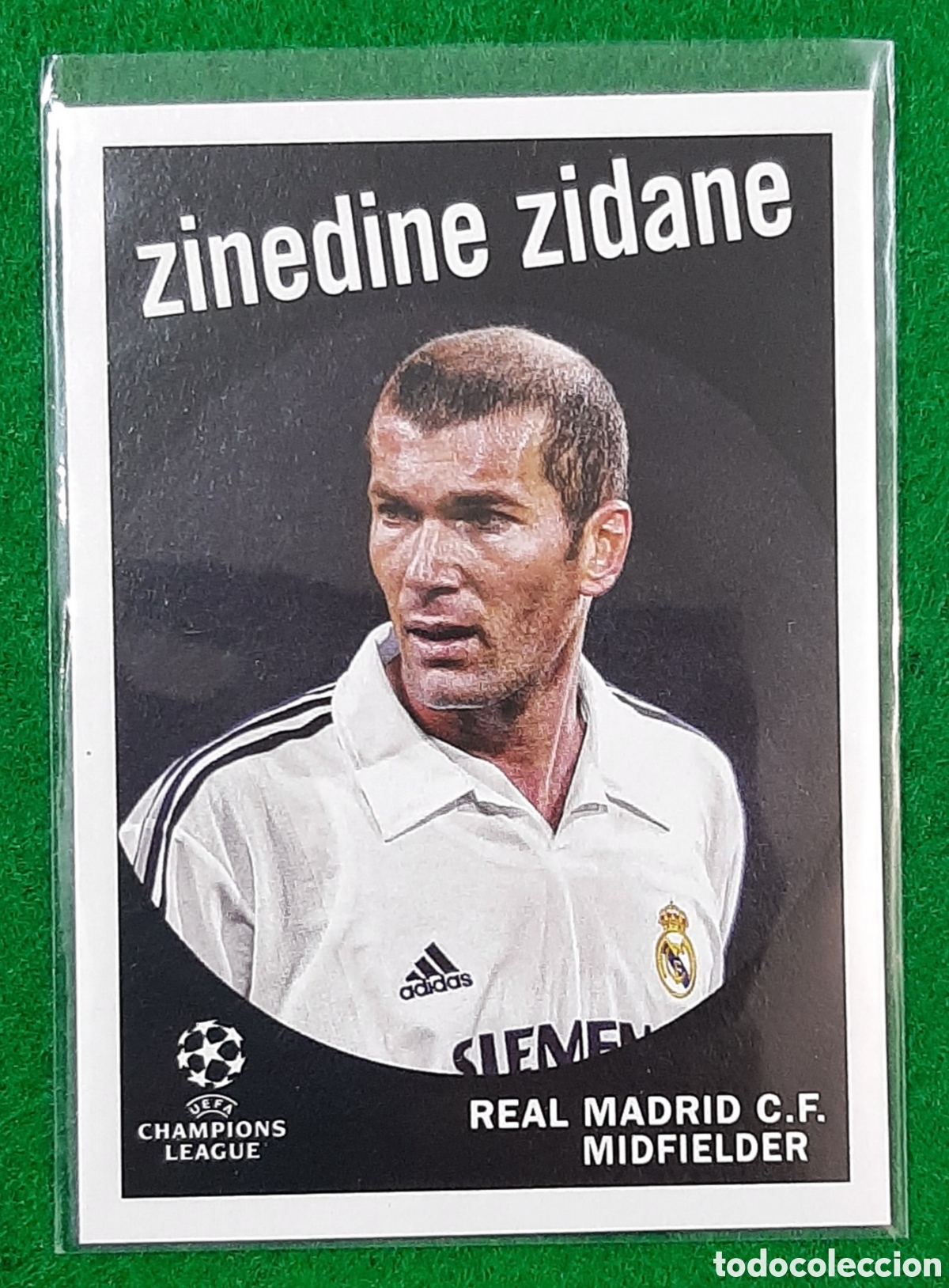 Autocollant Panini Zidane Real Madrid France - Liga 2021/2022 - Non Collé