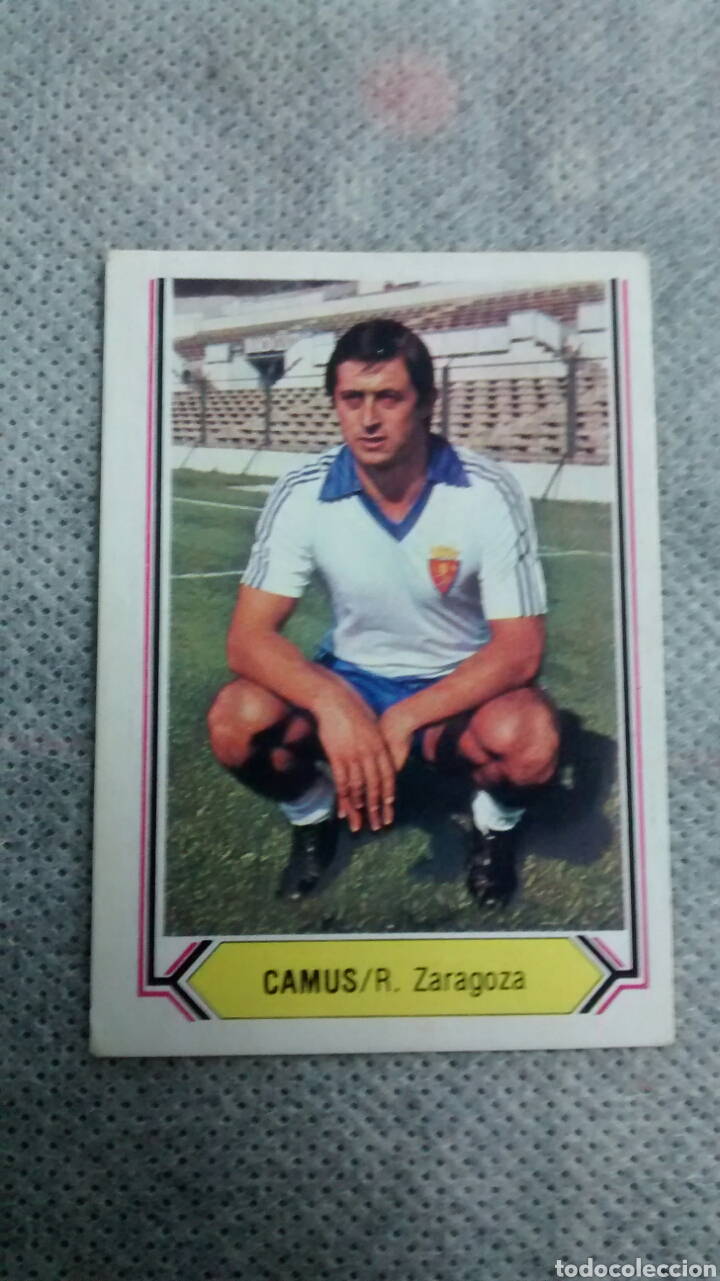 Cromos de f&uacute;tbol: 1980 80 81 1981 ESTE CAMUS - Foto 1