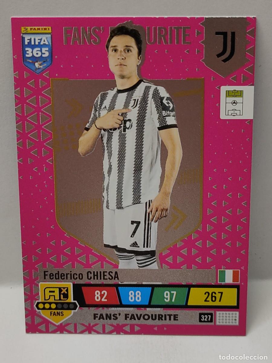 Cromos de Futebol: Cromo ADRENALYN 365 PANINI 2022/2023 22 23 - FANS' FAVOURITE - FEDERICO CHIESA327