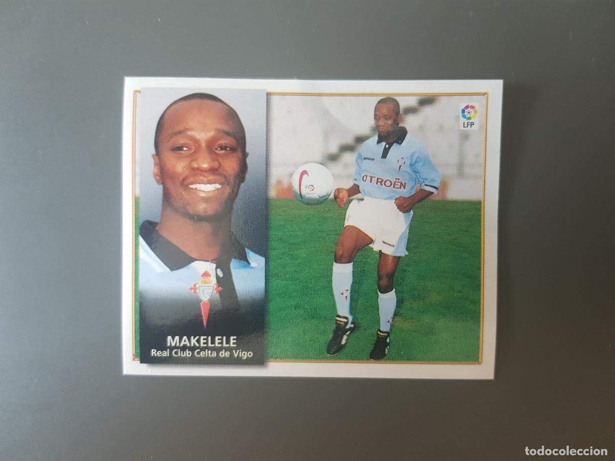 Cromos de f&uacute;tbol: MAKELELE COLOCA EN VENTANILLA CELTA LIGA ESTE 1998 1999 98 99 - Foto 1