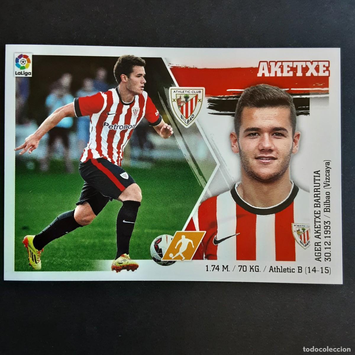 Cromos de Futebol: CROMO LIGA 2015 2016 15 16 COLECCIONES ESTE PANINI COLOCA N&ordm;14 BIS AKETXE-ATH.BILBAO NUNCA PEGADO