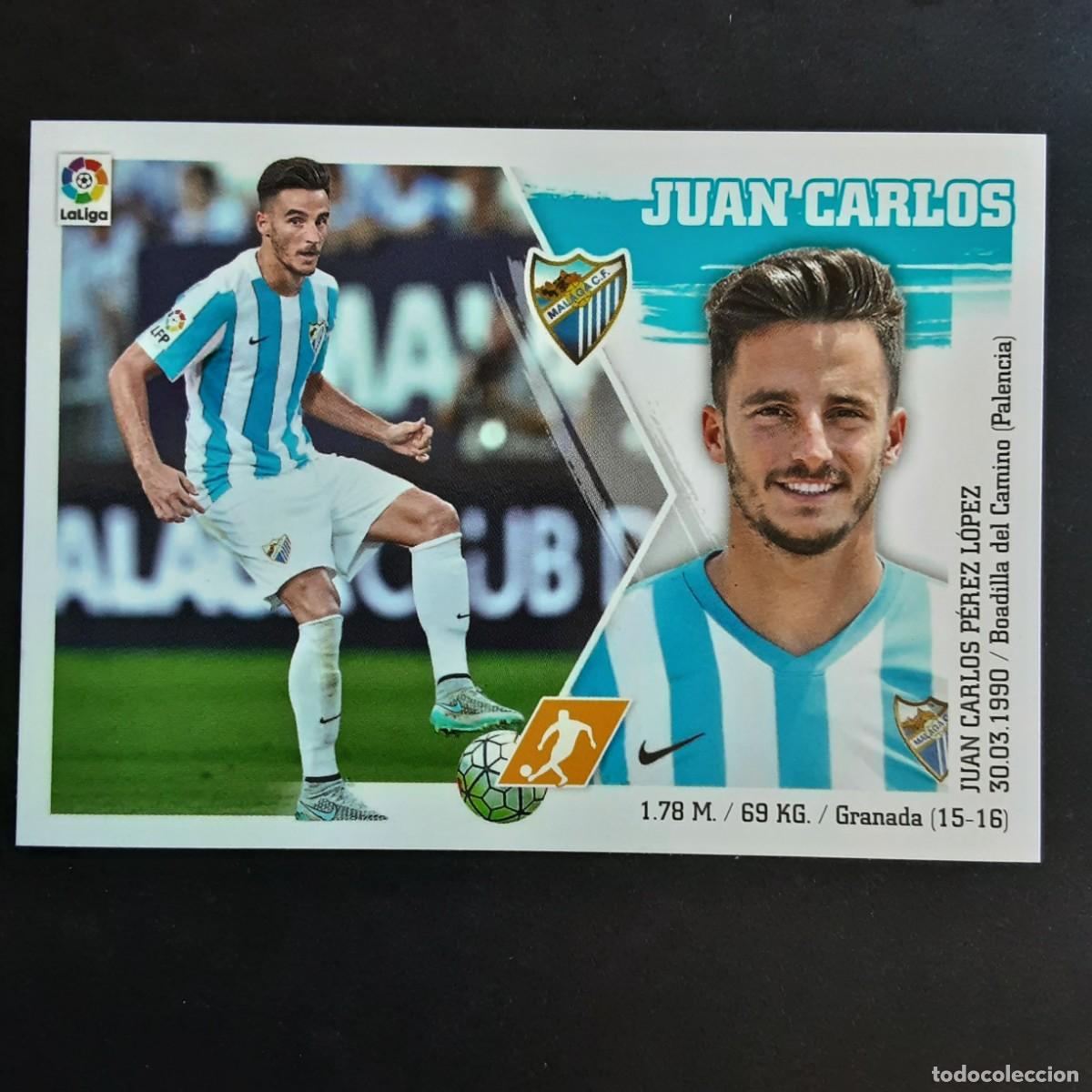 Cromos de Futebol: CROMO LIGA 2015 2016 COLECCIONES ESTE PANINI COLOCA N&ordm;13 BIS JUAN CARLOS-MALAGA NUNCA PEGADO