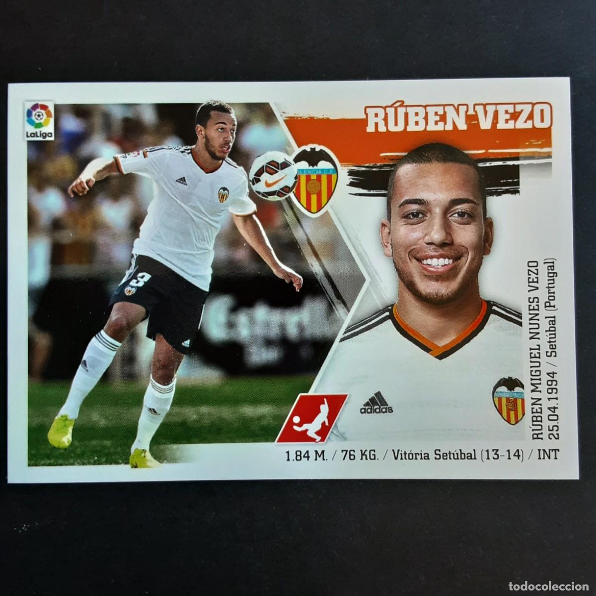Cartes &agrave; collectionner de Football: CROMO LIGA 2015 2016 COLECCIONES ESTE PANINI COLOCA N&ordm;7 BIS RUBEN VEZO-VALENCIA NUNCA PEGADO