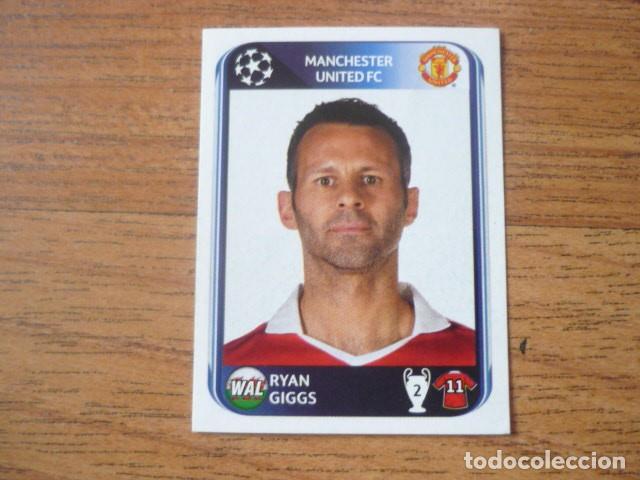 Fu&szlig;ball-Sticker: CROMO UEFA CHAMPIONS LEAGUE 2010 2011 PANINI 149 RYAN GIGGS (MANCHESTER UNITED) SIN PEGAR 10 11