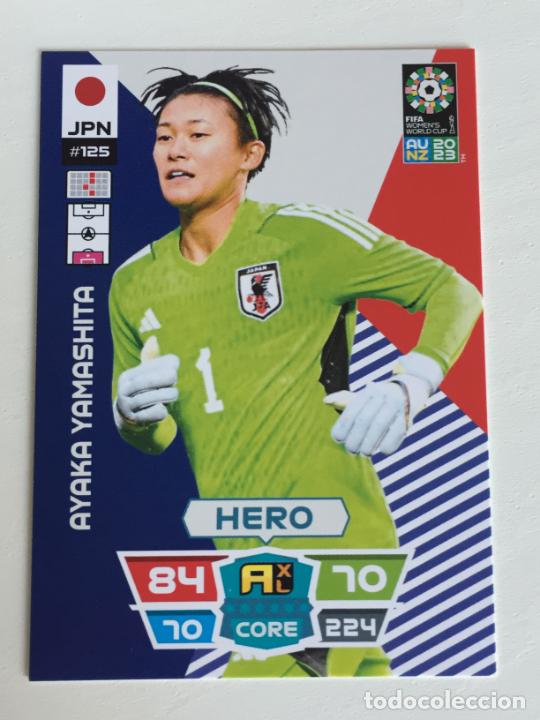 Fu&szlig;ball-Sticker: 125-. Ayaka Yamashita Jap&oacute;n ADRENALYN FIFA WOMEN'S WORLD CUP AU NZ 2023