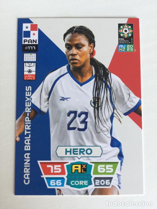 Cromos de f&uacute;tbol: 177-. Carina Baltrip-Reyes P&aacute;nama ADRENALYN FIFA WOMEN'S WORLD CUP AU NZ 2023