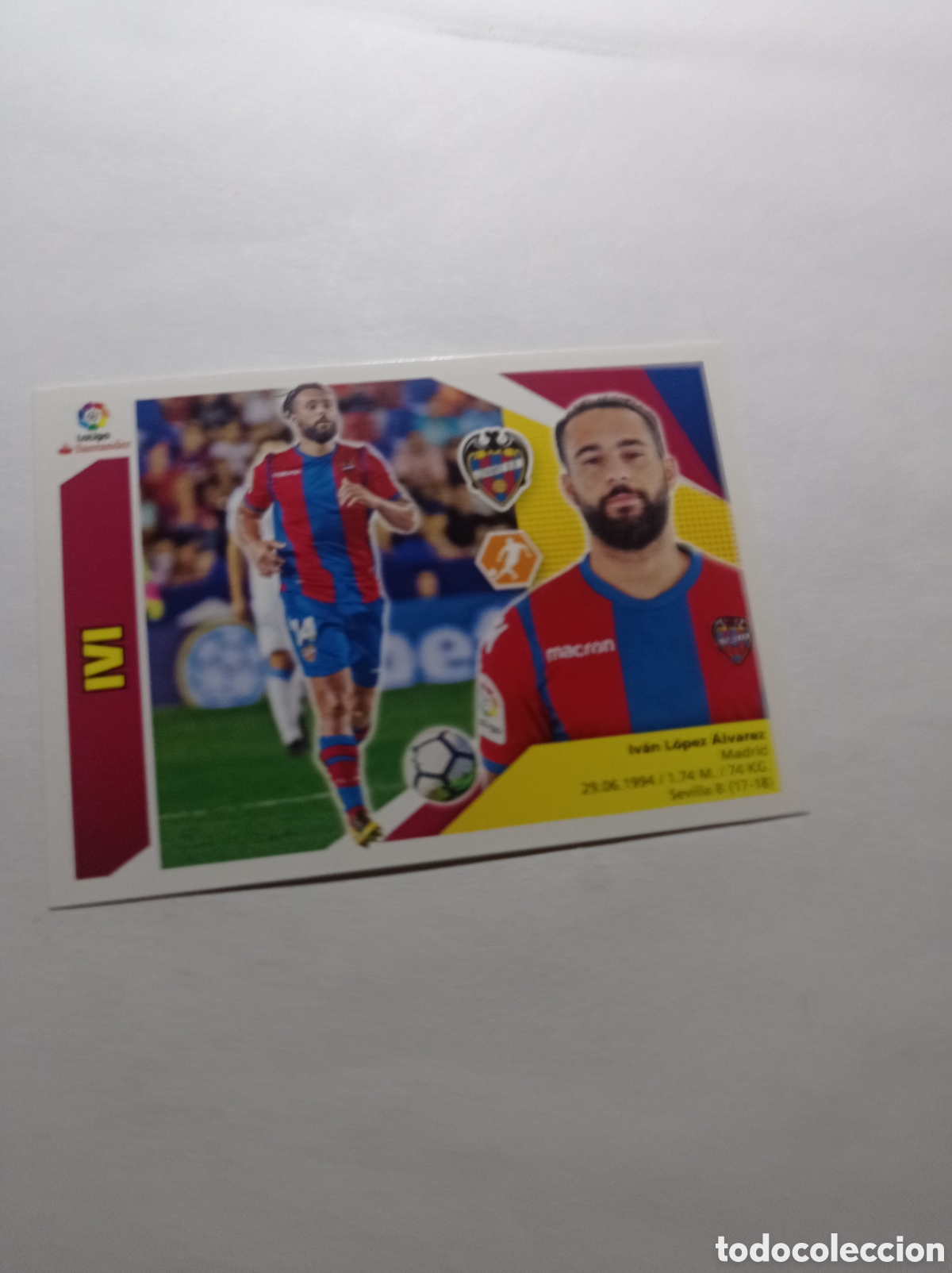 Cartes &agrave; collectionner de Football: IVI LEVANTE COLOCA LIGA ESTE 2017/18 17 18 NUEVO SIN PEGAR