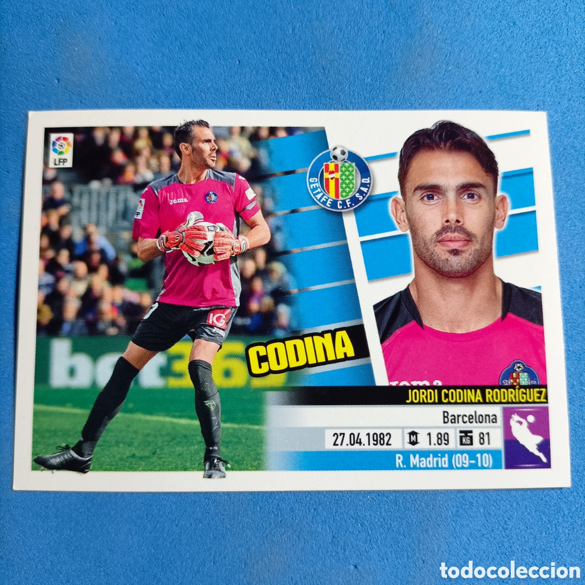 Cromos de f&uacute;tbol: COLECCI&Oacute;NES ESTE. LIGA 2013-2014 (GETAFE) #2 CODINA - Foto 1