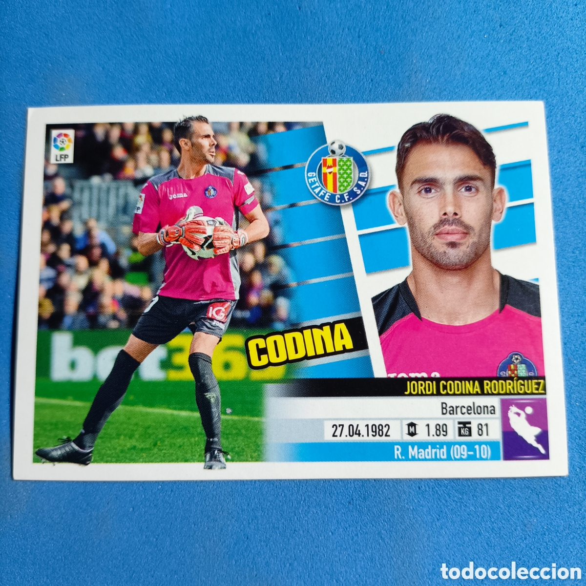 Cromos de f&uacute;tbol: COLECCI&Oacute;NES ESTE. LIGA 2013-2014 (GETAFE) #2 CODINA - Foto 1