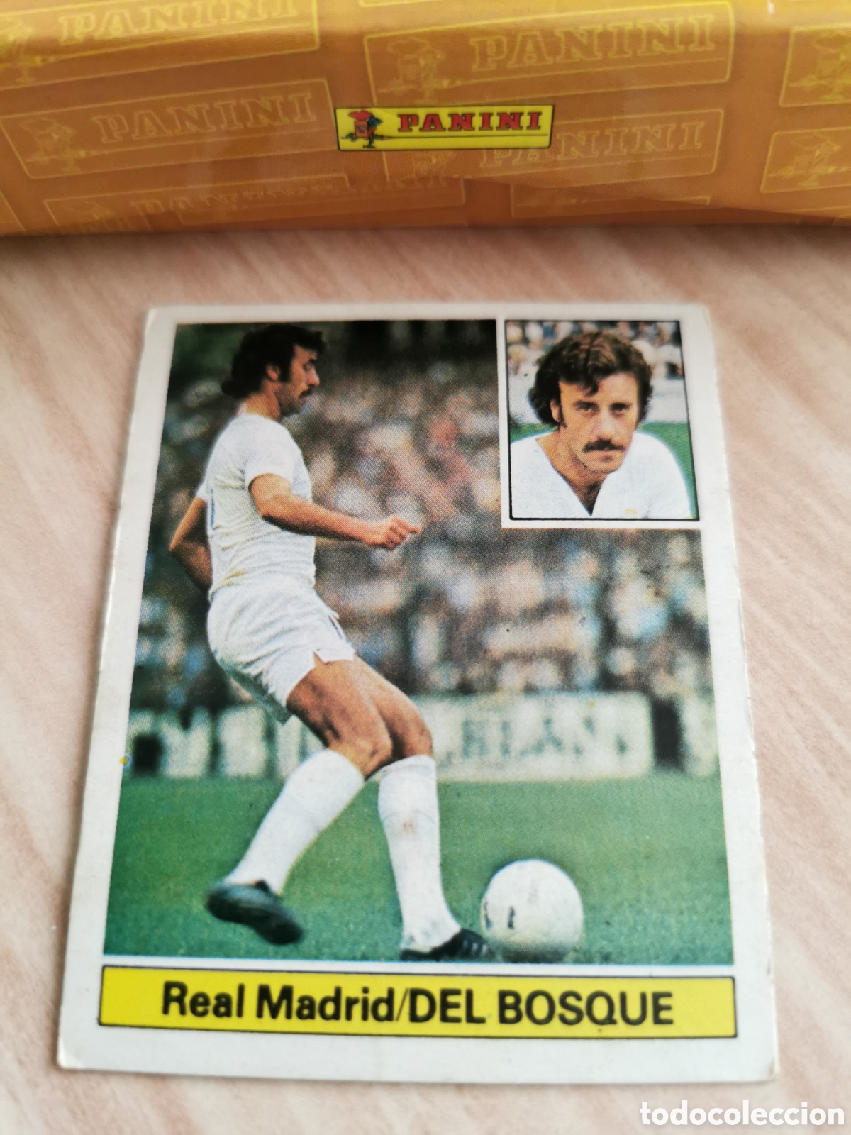 Cromos de f&uacute;tbol: # Del bosque Real Madrid - liga este 81/82 sin pegar - Foto 1