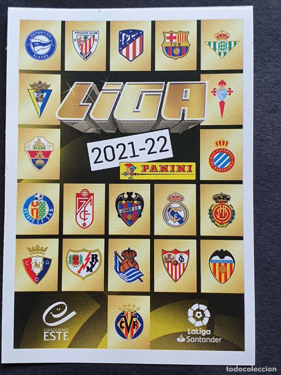 Cartes &agrave; collectionner de Football: CROMO CONMEMORATIVO - ESCUDOS de La Liga - PANINI Liga ESTE 2021-22 Sticker