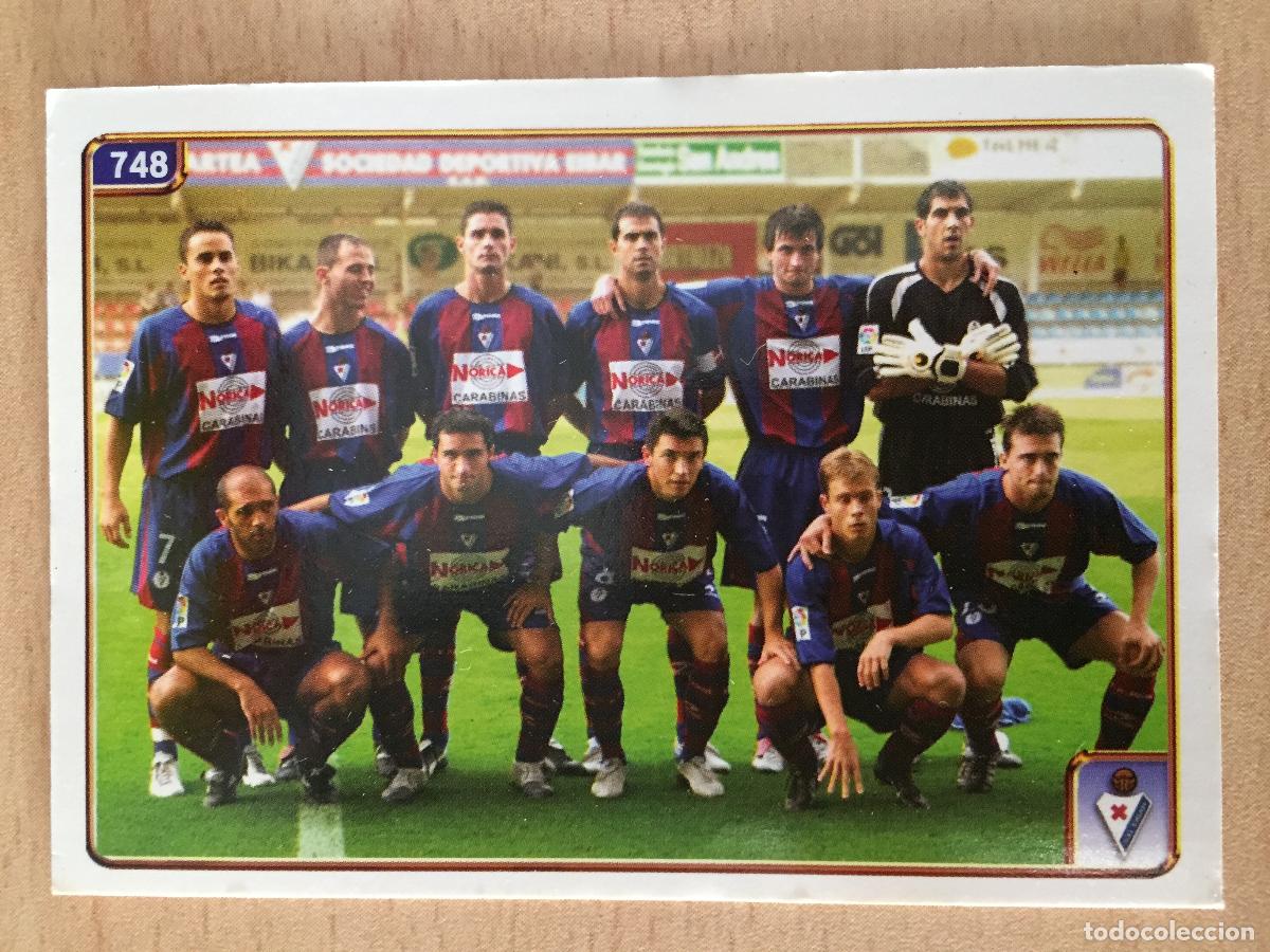 Cromos de f&uacute;tbol: 2004-2005 - 748 ALINEACION (ERROR) - SD EIBAR - MUNDICROMO - Foto 1