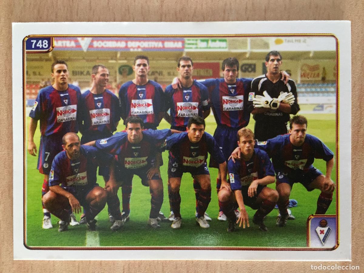 Cromos de f&uacute;tbol: 2004-2005 - 748 ALINEACION (ERROR) - SD EIBAR - MUNDICROMO - Foto 1