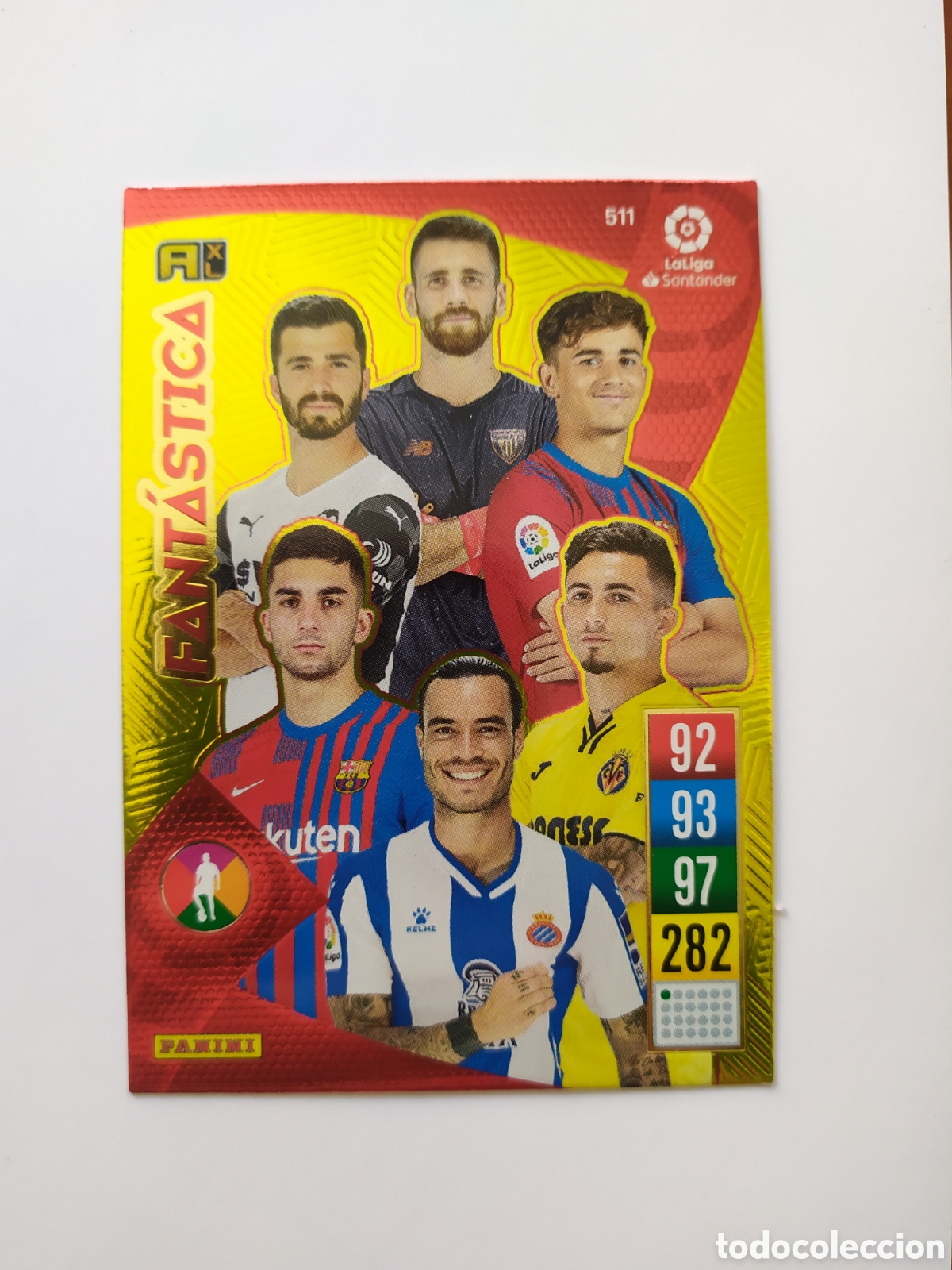 Cromos de f&uacute;tbol: Adrenalyn 2021 2022 21 22 panini Gavi Ferr&aacute;n Torres De Tom&aacute;s Gaya Pino Sim&oacute;n n&deg; 511 fant&aacute;stica