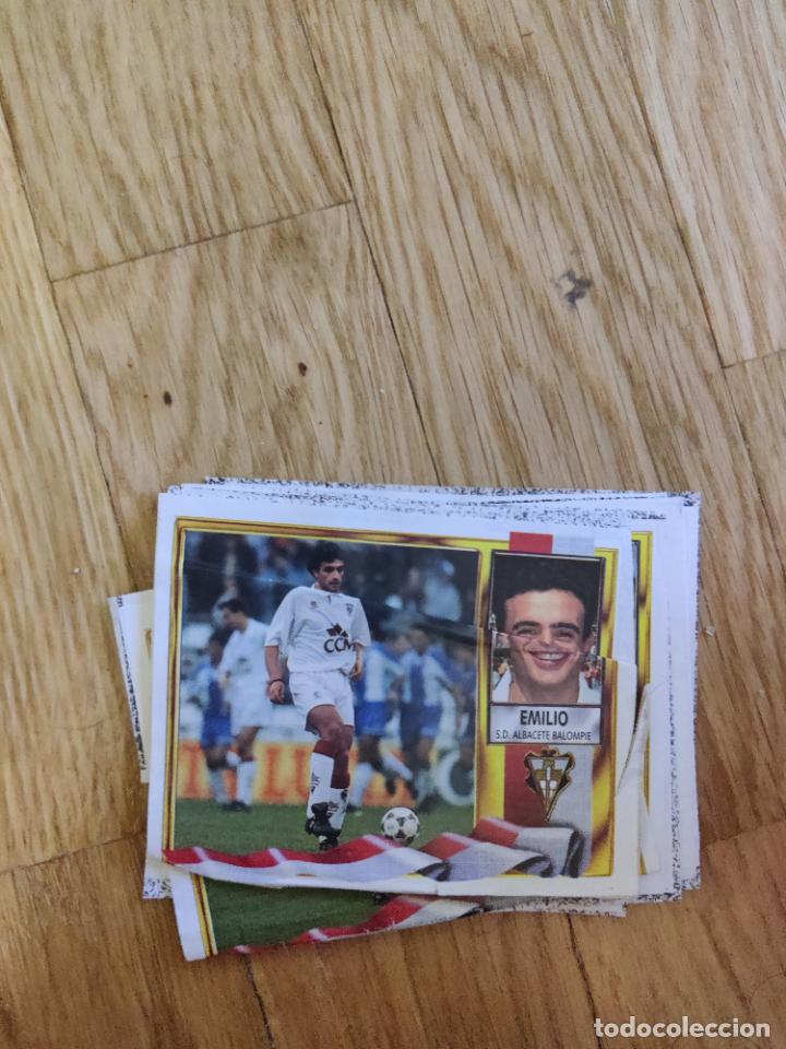 Football Stickers: Emilio Albacete este 1995 1996 95 96 recortado