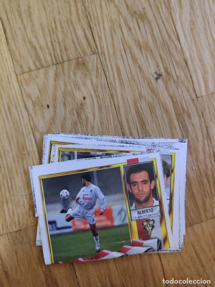 Football Stickers: Alberto Albacete este 1995 1996 95 96 recortado