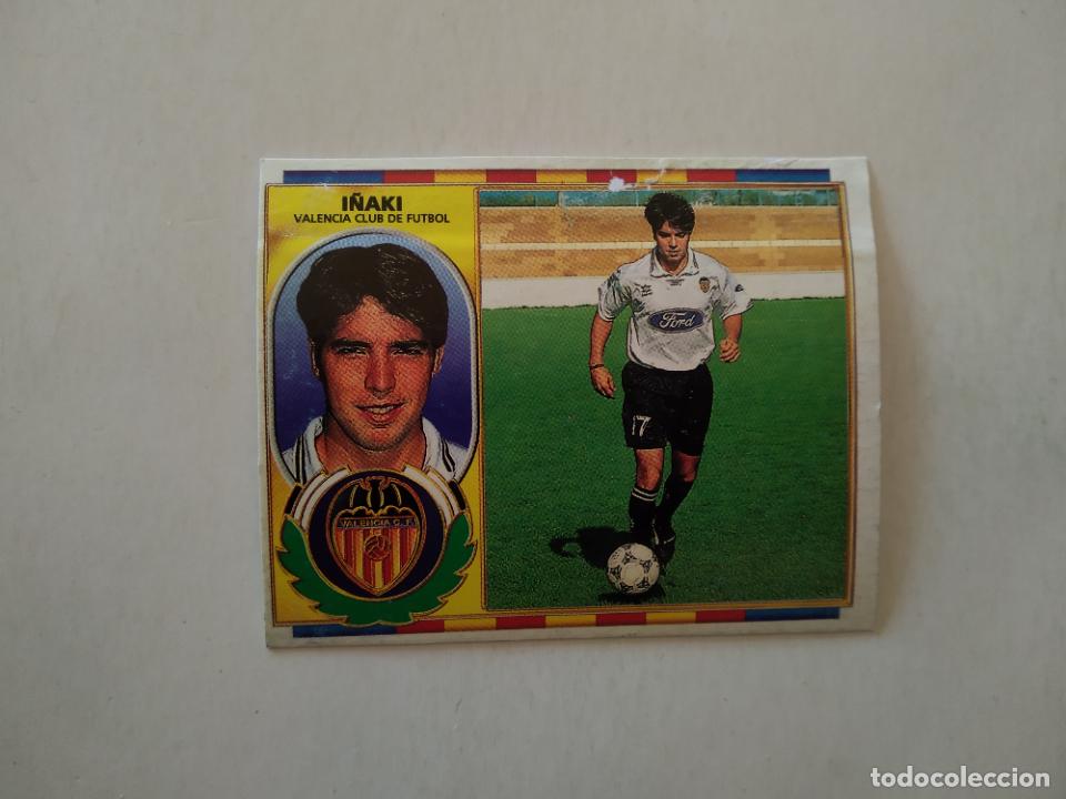 Cromos de f&uacute;tbol: I&Ntilde;AKI VALENCIA CROMO LIGA FUTBOL 1996-1997 EDICIONES ESTE 96-97