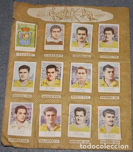Cromos de Futebol: CROMOS DEL EQUIPO DE FUTBOL LAS PALMAS 1958/1959 ALBUM CAMPEONATOS NACIONALES DE FUTBOL 1955