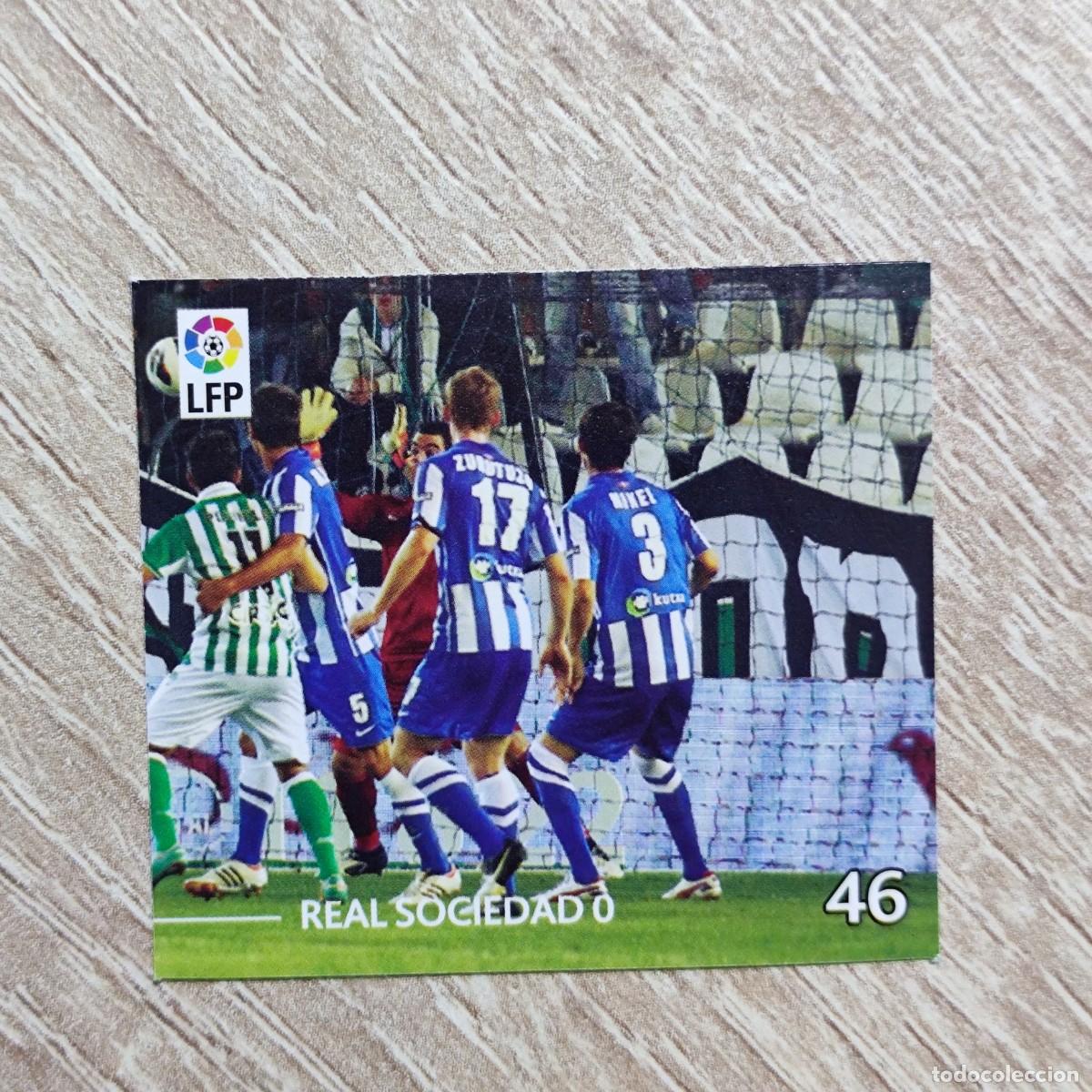 Cromos de f&uacute;tbol: CROMO CHEETOS PROMO - LFP 2012/2013 REAL SOCIEDAD 46 - FUTBOL DEPORTES