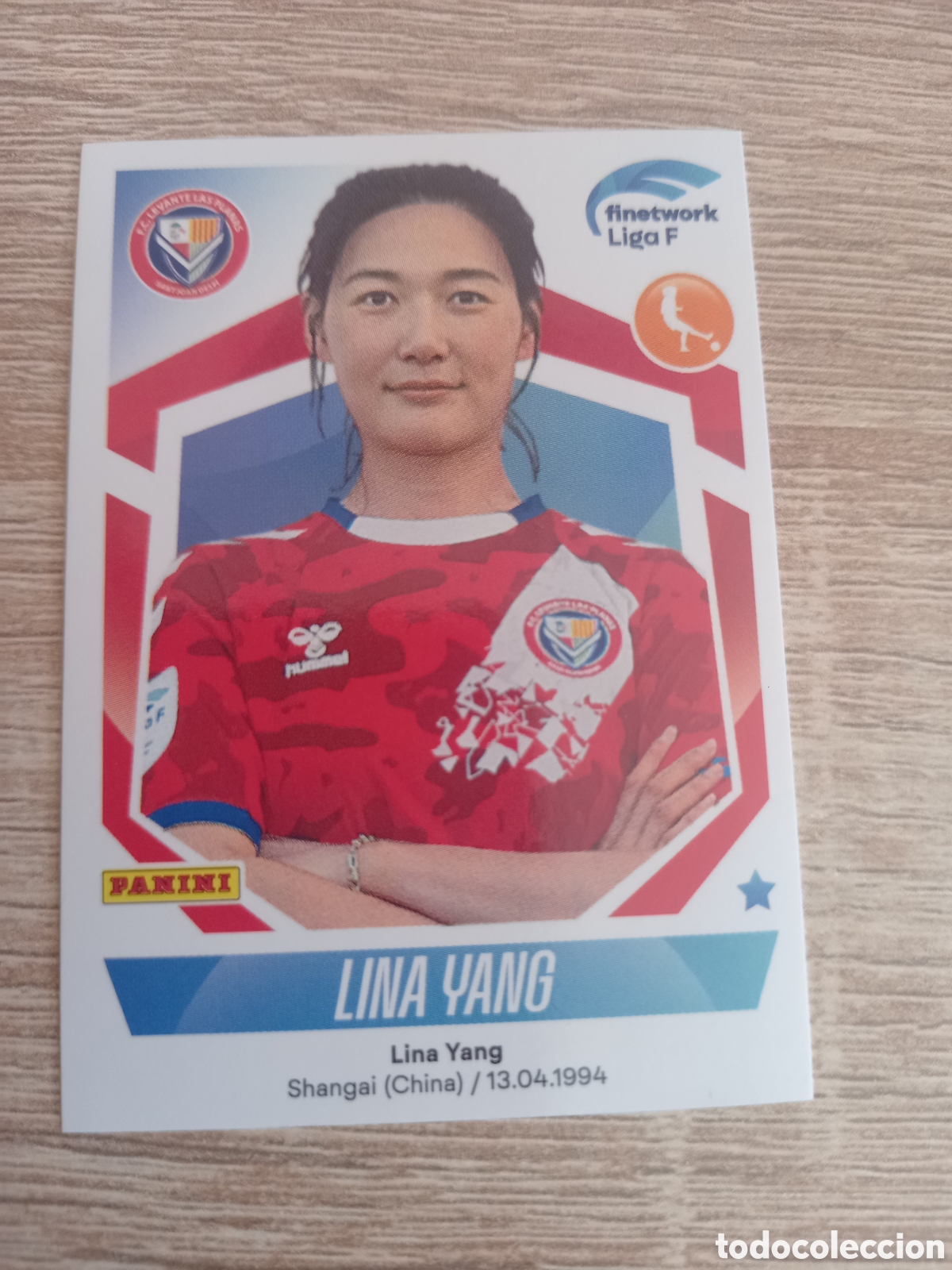 Figurine di Calcio: Panini liga femenina 2022 2023 22 23 181 Lina Yang Levante las Planas