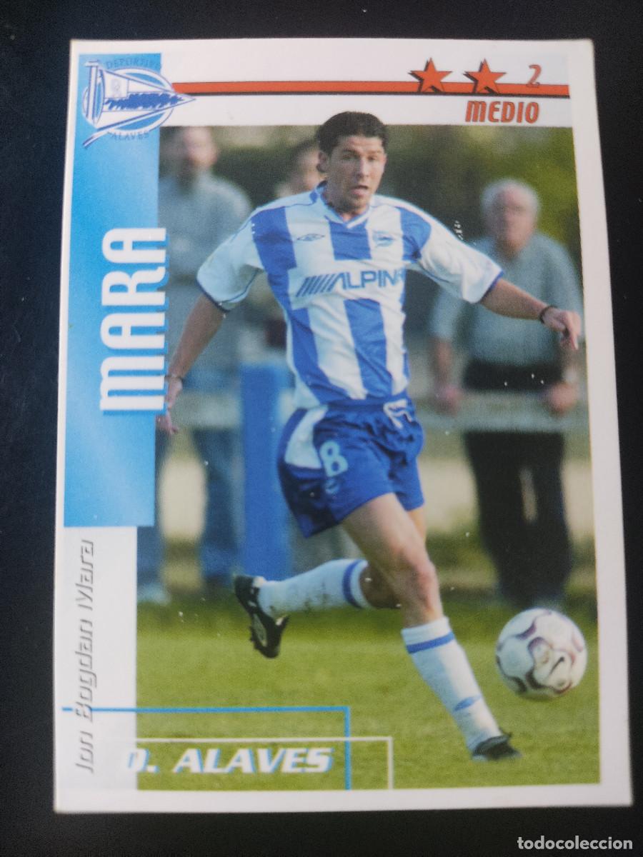 Fu&szlig;ball-Sticker: Futbol Match Total 2002/03 Mara - Alav&eacute;s - Editorial Magic Box Int