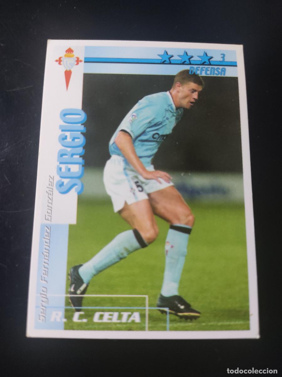 Figurine di Calcio: Futbol Match Total 2002/03 Sergio - Celta - Editorial Magic Box Int