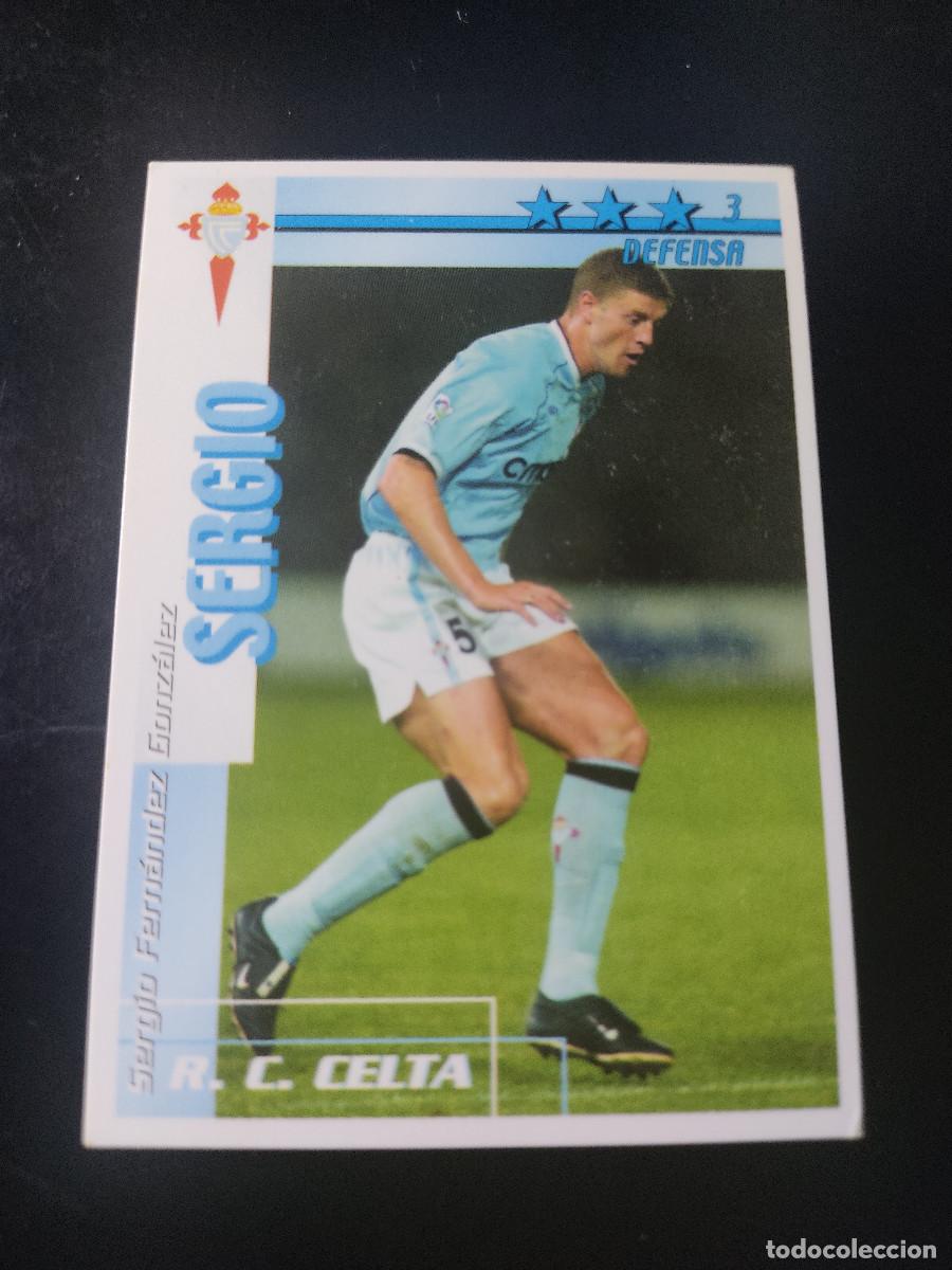 Cromos de F&uacute;tbol: Futbol Match Total 2002/03 Sergio - Celta - Editorial Magic Box Int